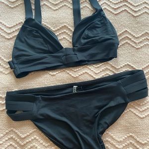 VitaminA Neutra Bikini top with Emelia bottoms